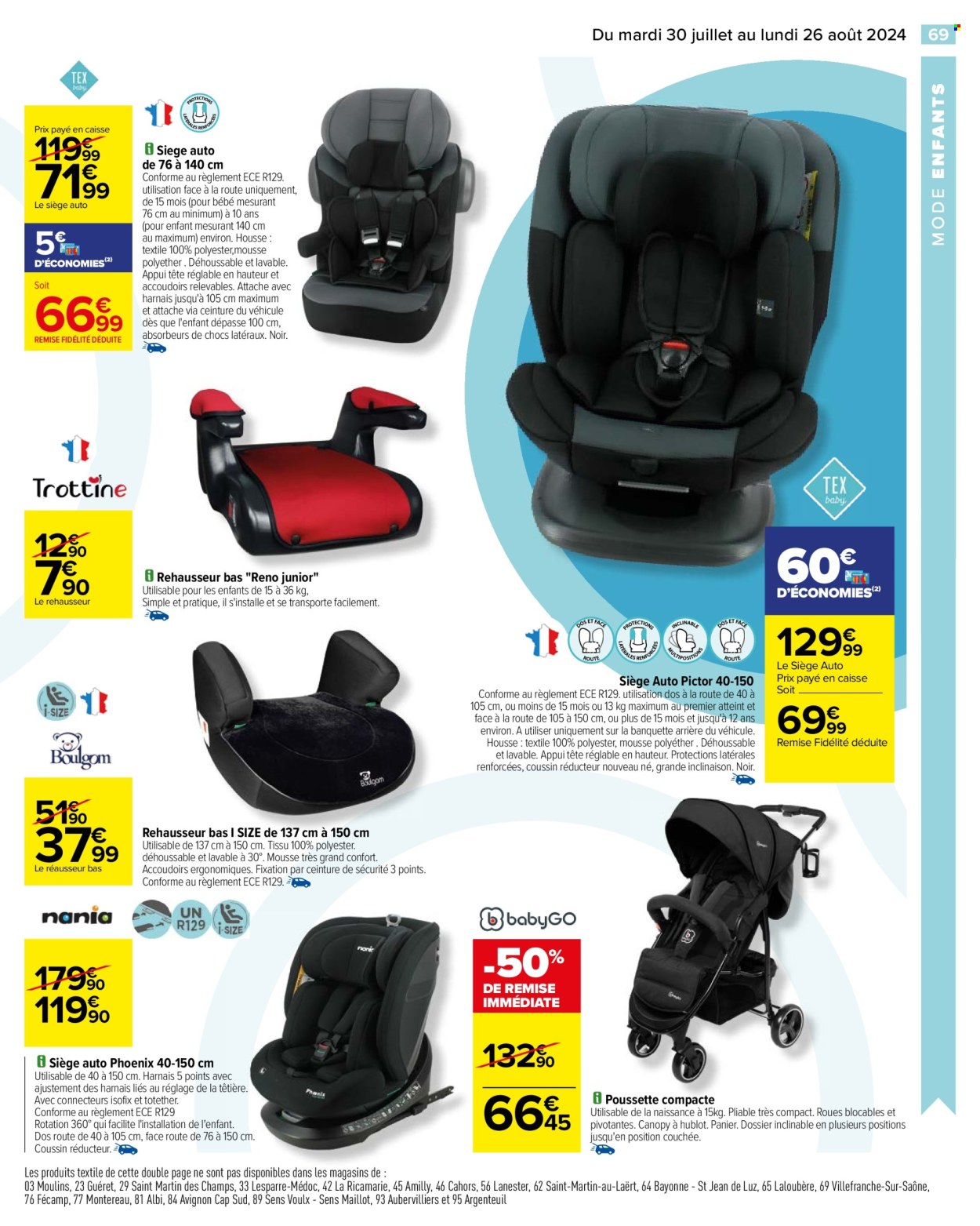 Catalogue Carrefour Hypermarchés - 30/07/2024 - 26/08/2024. Page 71