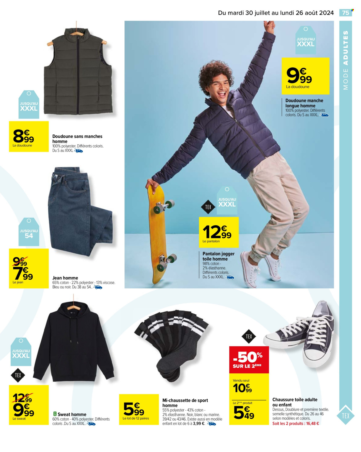Catalogue Carrefour Hypermarchés - 30/07/2024 - 26/08/2024. Page 77