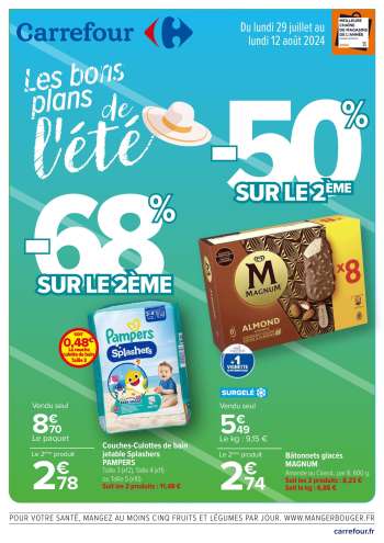 Catalogue Carrefour - 29/07/2024 - 12/08/2024.