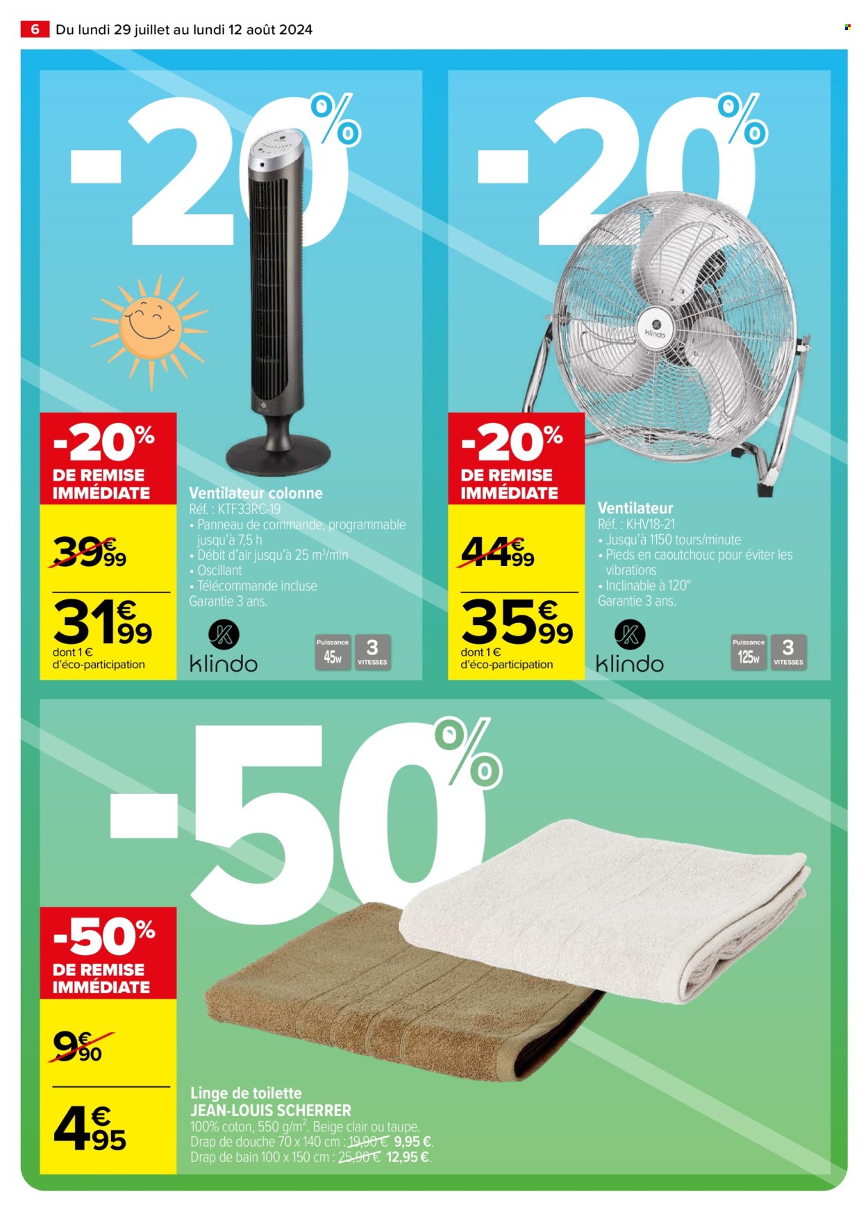 Catalogue Carrefour - 29/07/2024 - 12/08/2024. Page 6