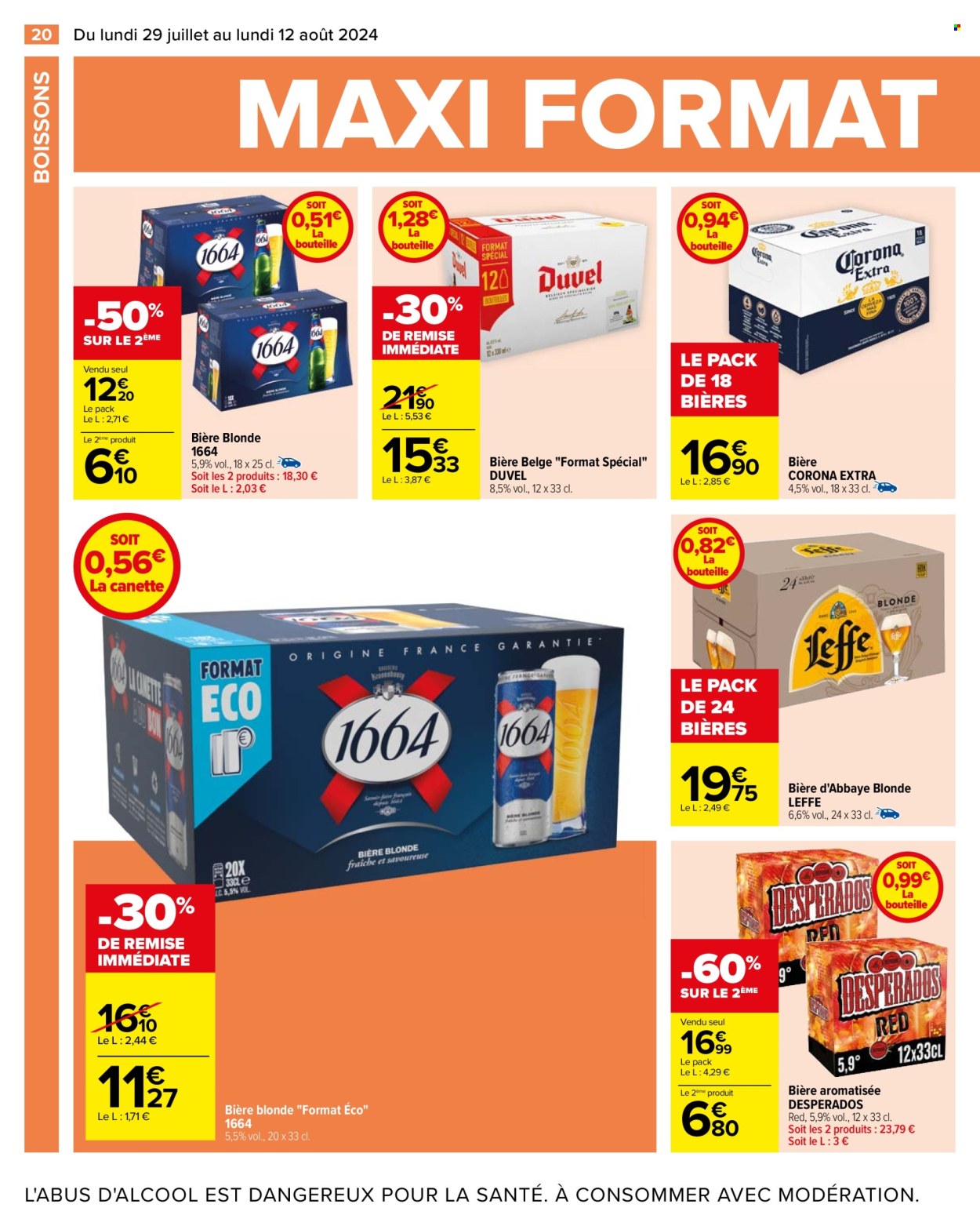Catalogue Carrefour Hypermarchés - 29/07/2024 - 12/08/2024. Page 22