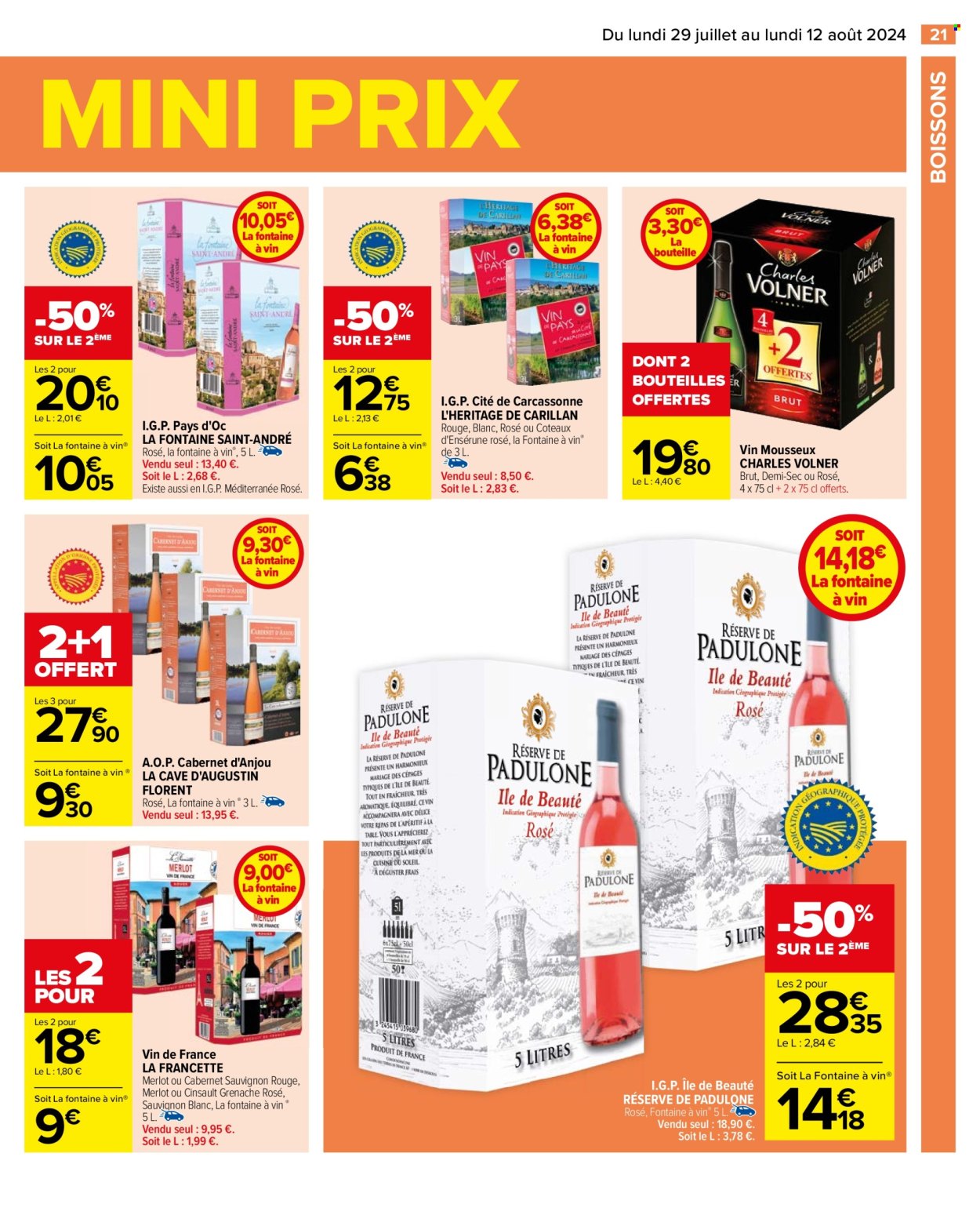 Catalogue Carrefour Hypermarchés - 29/07/2024 - 12/08/2024. Page 23