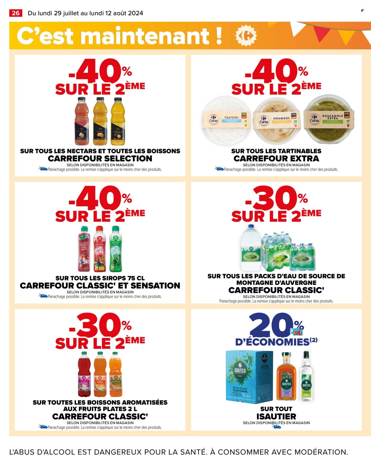 Catalogue Carrefour Hypermarchés - 29/07/2024 - 12/08/2024. Page 28
