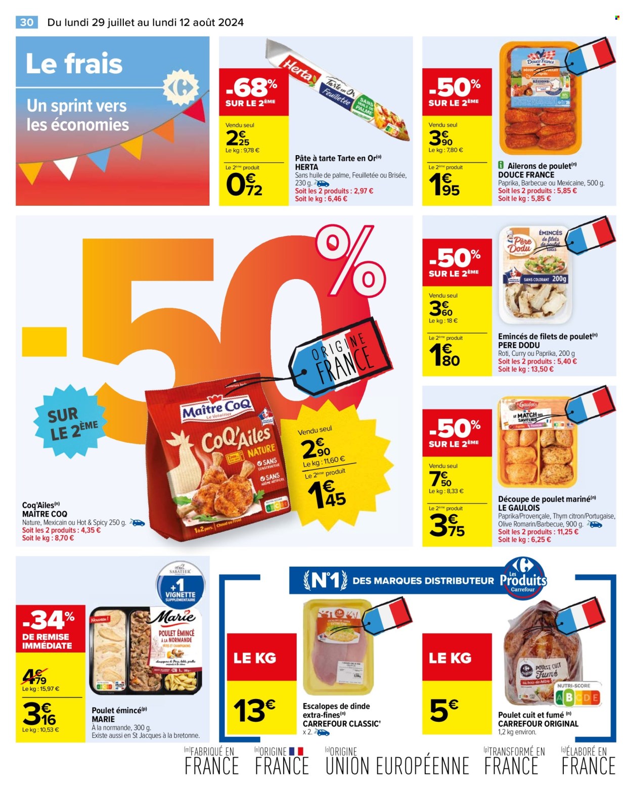 Catalogue Carrefour Hypermarchés - 29/07/2024 - 12/08/2024. Page 32