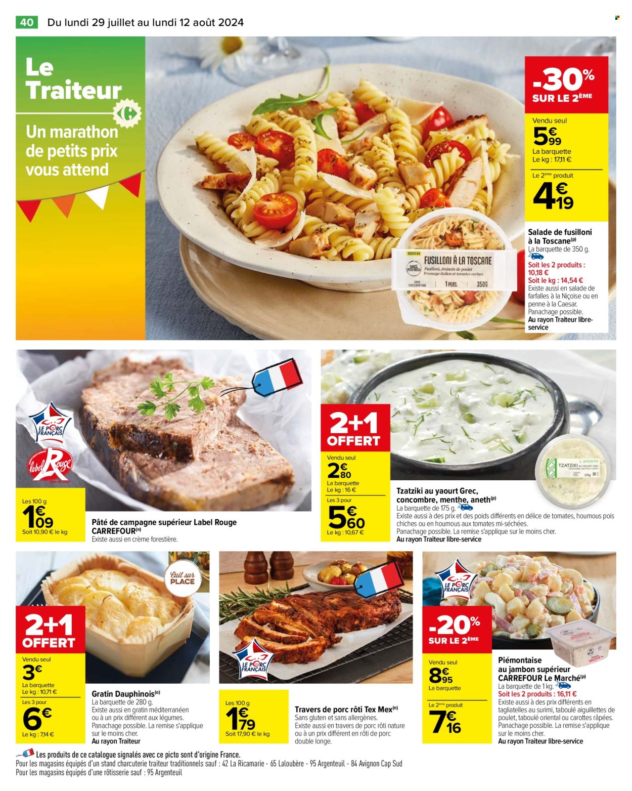 Catalogue Carrefour Hypermarchés - 29/07/2024 - 12/08/2024. Page 42
