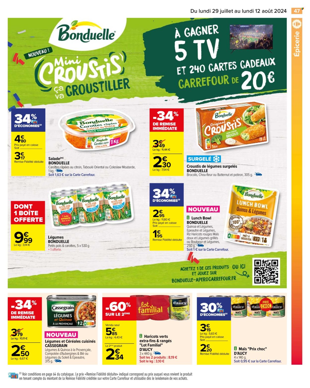 Catalogue Carrefour Hypermarchés - 29/07/2024 - 12/08/2024. Page 49