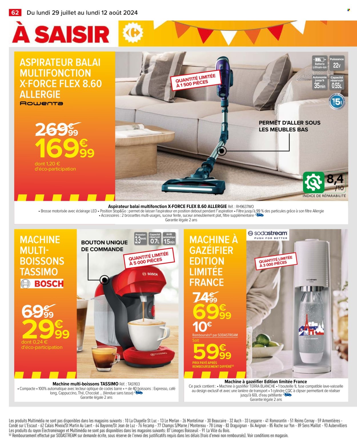 Catalogue Carrefour Hypermarchés - 29/07/2024 - 12/08/2024. Page 64