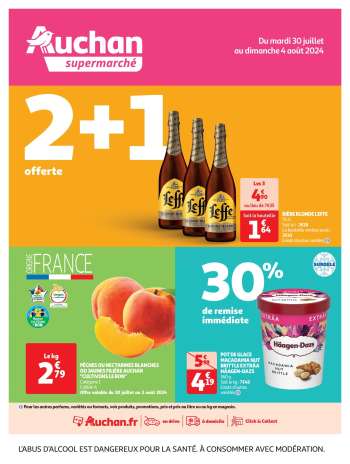 Catalogue Auchan - 30/07/2024 - 04/08/2024.