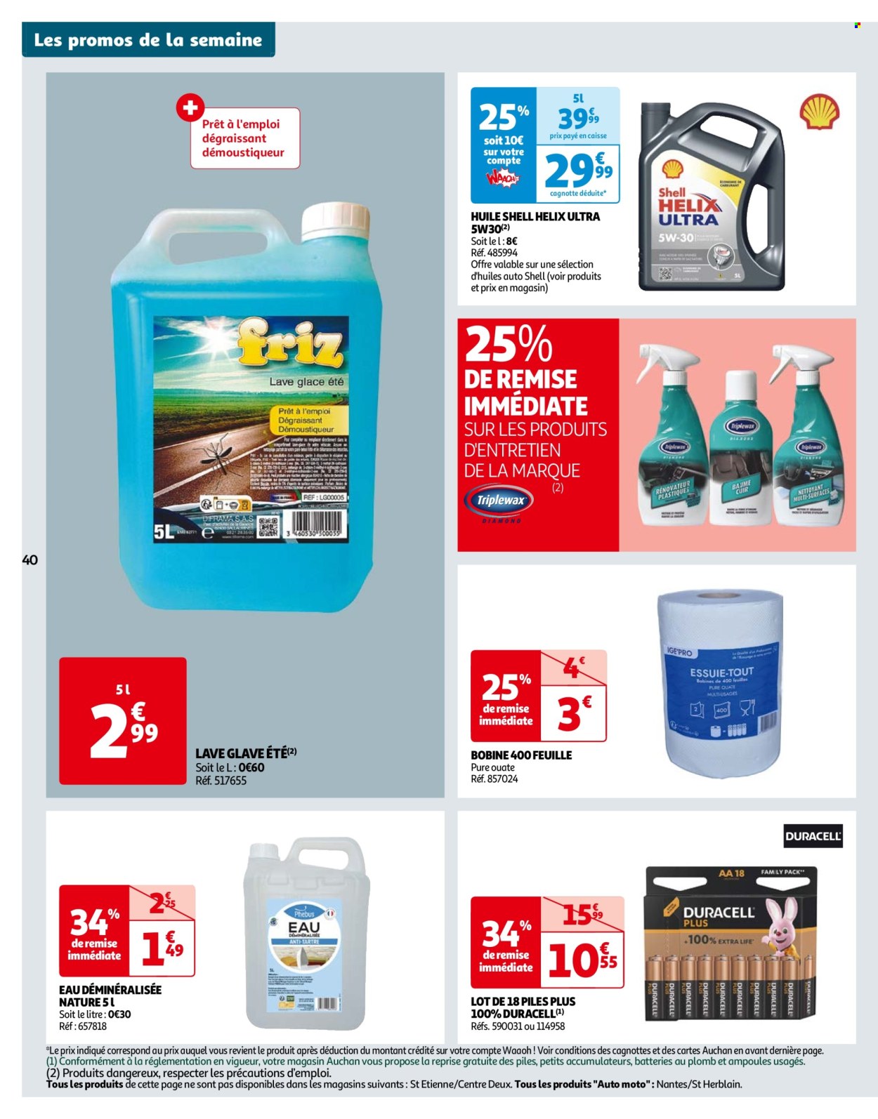 Catalogue Auchan - 30/07/2024 - 05/08/2024. Page 40