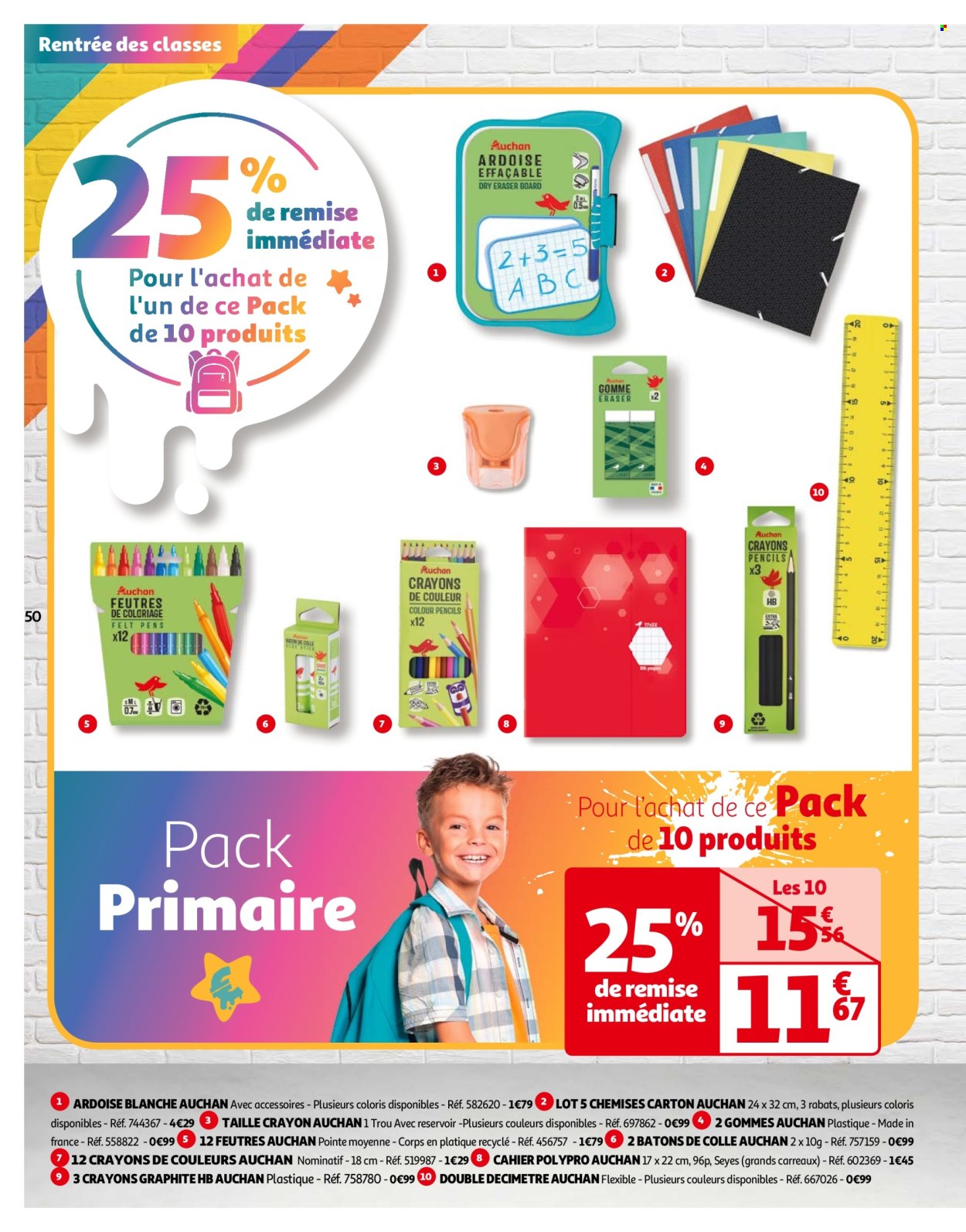 Catalogue Auchan - 30/07/2024 - 05/08/2024. Page 50