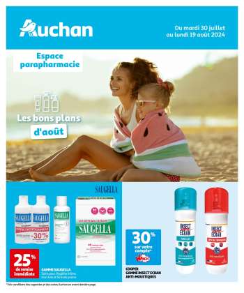 Catalogue Auchan - 30/07/2024 - 19/08/2024.