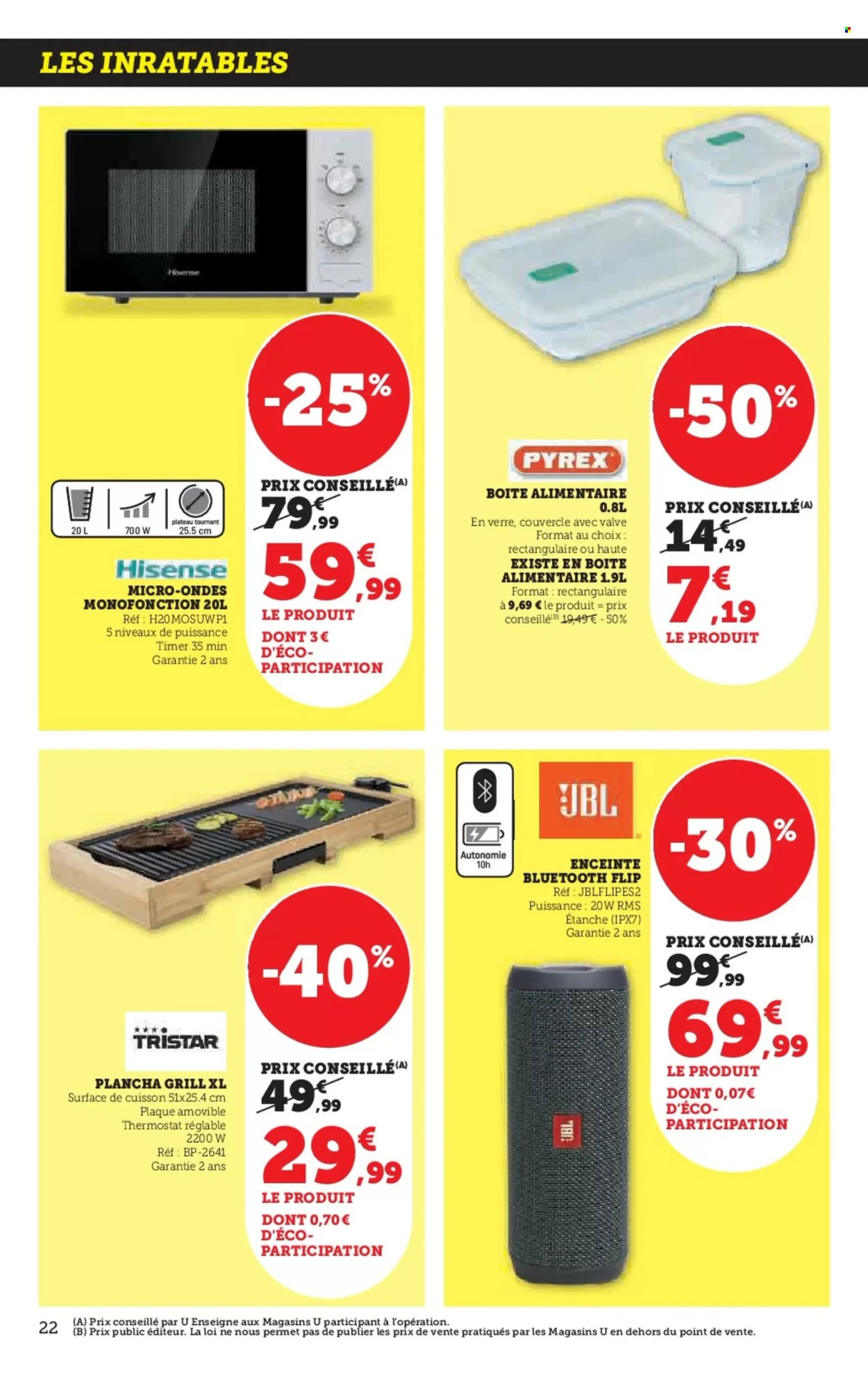 Catalogue SUPER U - 30/07/2024 - 11/08/2024. Page 22