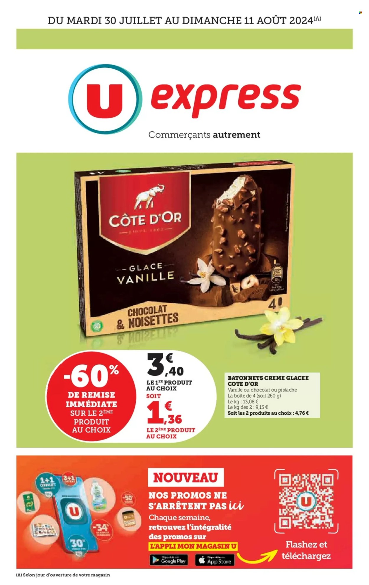 Catalogue U express - 30/07/2024 - 11/08/2024. Page 1