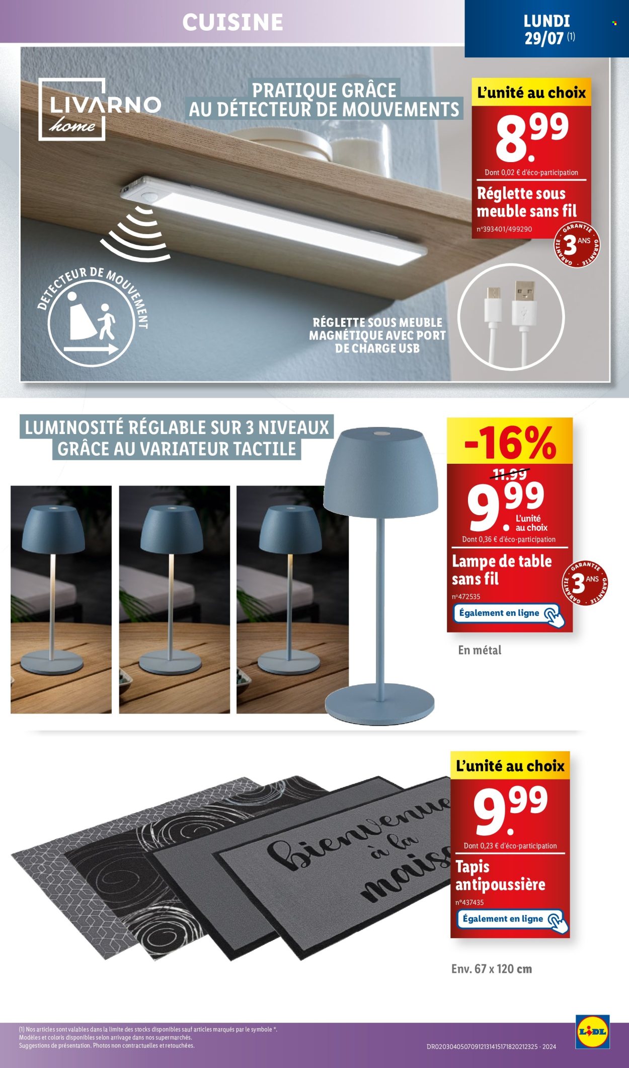 Catalogue Lidl - 29/07/2024 - 01/08/2024. Page 13