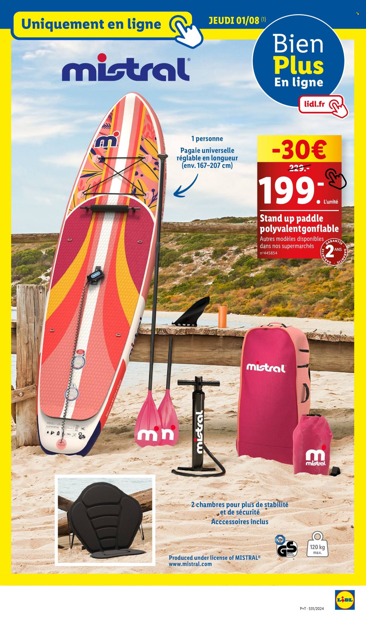 Catalogue Lidl - 29/07/2024 - 01/08/2024. Page 31