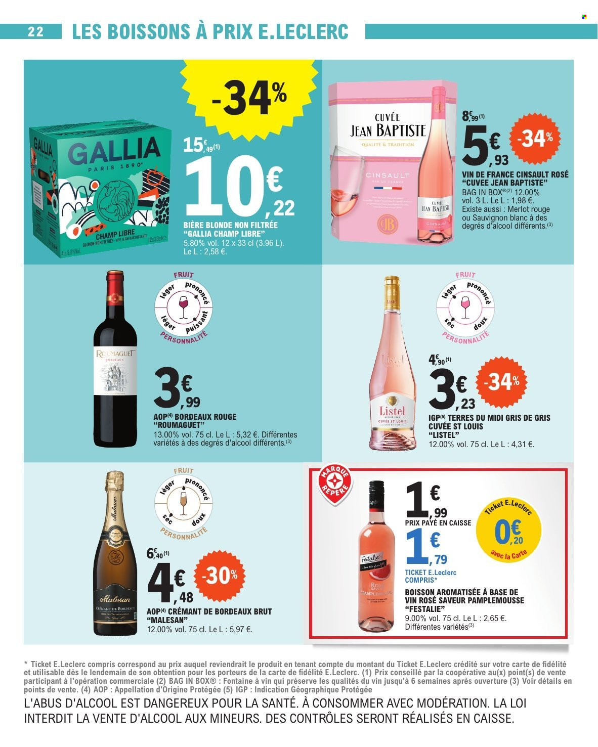Catalogue E.Leclerc - 30/07/2024 - 10/08/2024. Page 22
