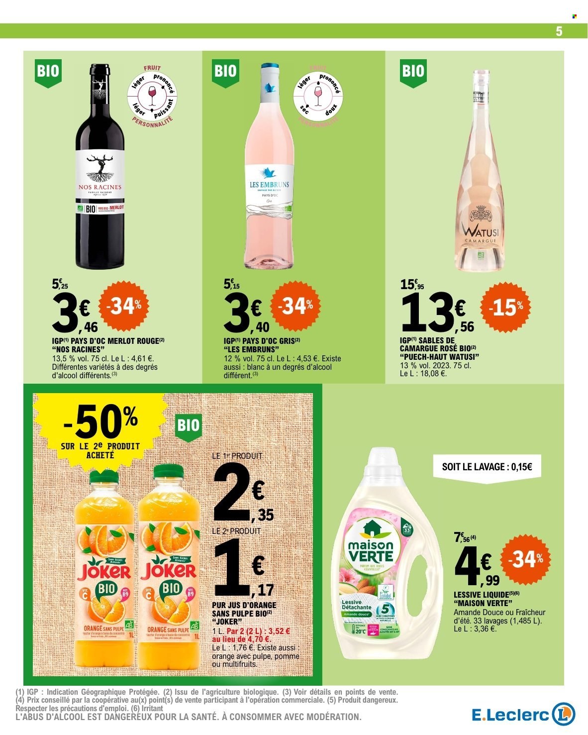 Catalogue E.Leclerc - 30/07/2024 - 10/08/2024. Page 5