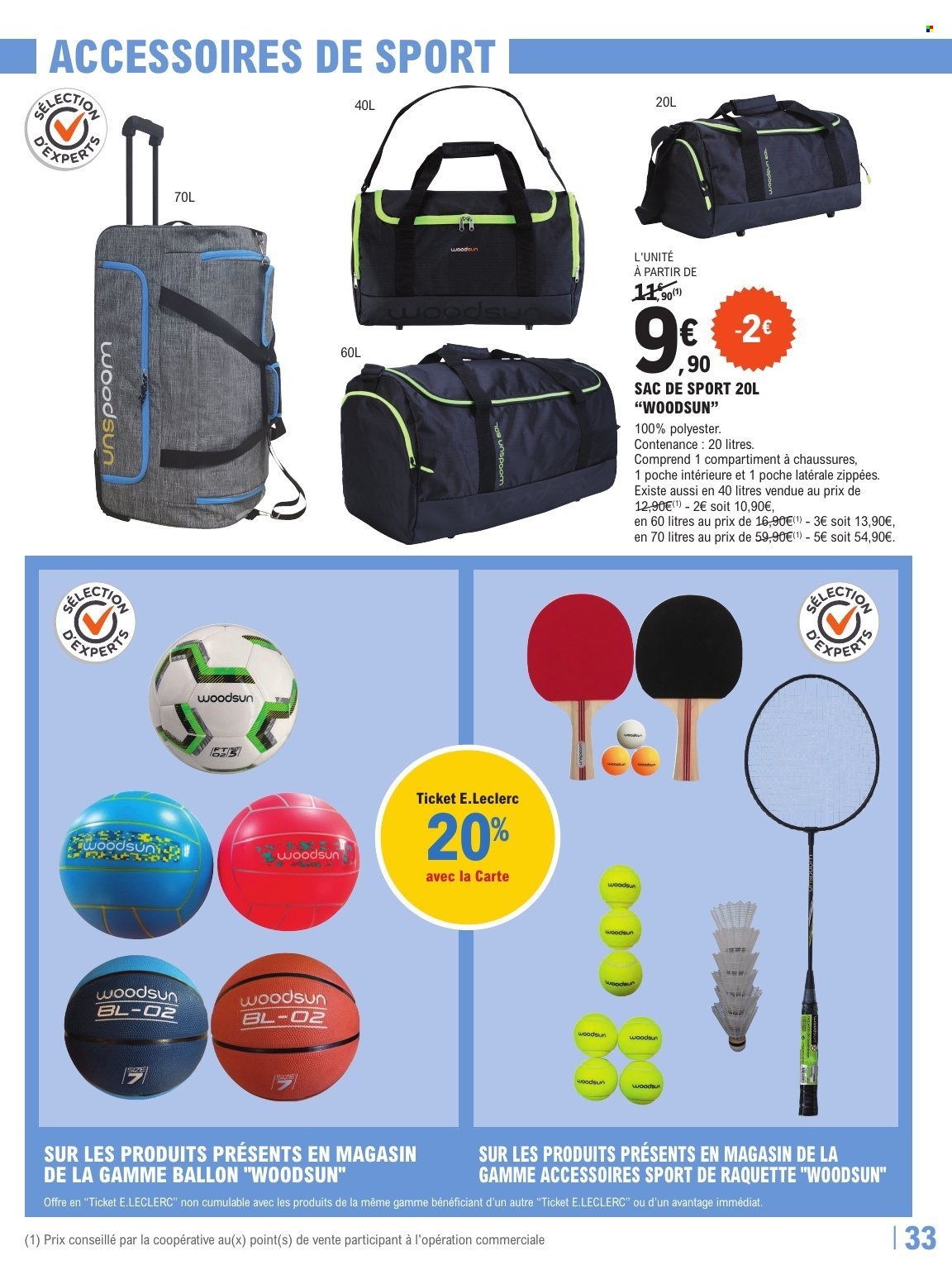 Catalogue E.Leclerc - 31/07/2024 - 07/09/2024. Page 33