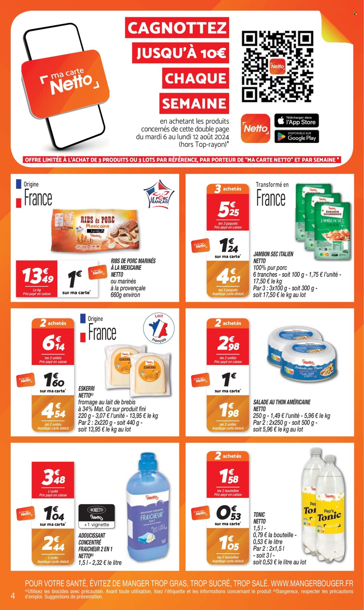 Catalogue Netto - 06/08/2024 - 12/08/2024. Page 4