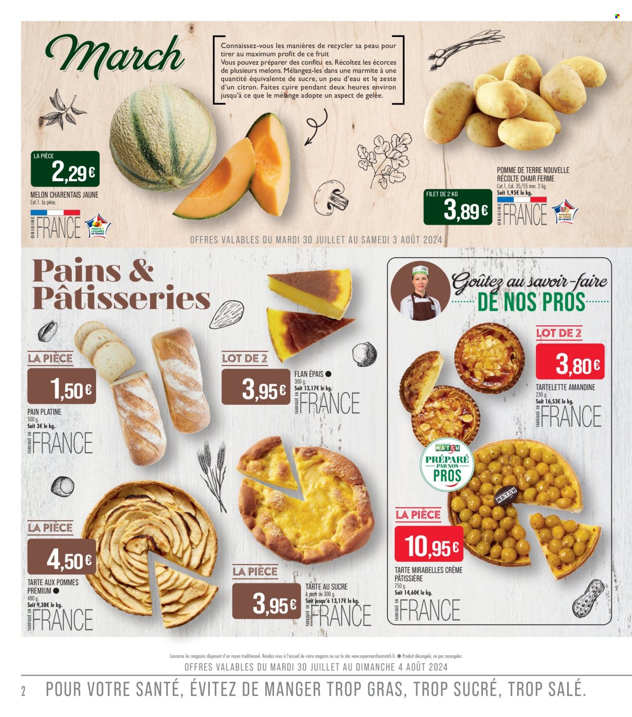 Catalogue Supermarché Match - 30/07/2024 - 11/08/2024. Page 2