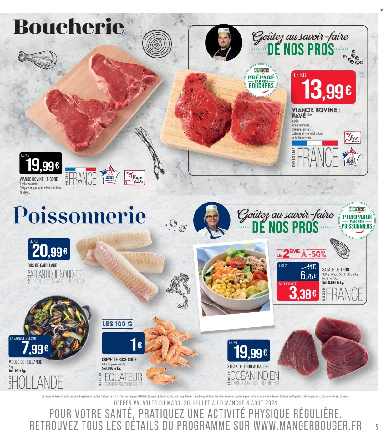 Catalogue Supermarché Match - 30/07/2024 - 11/08/2024. Page 5