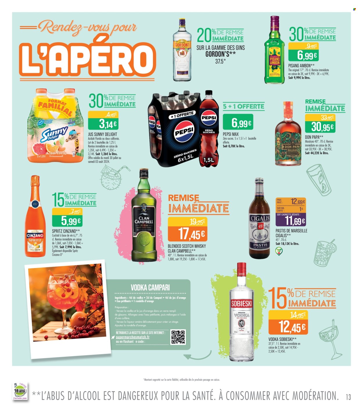Catalogue Supermarché Match - 30/07/2024 - 11/08/2024. Page 13