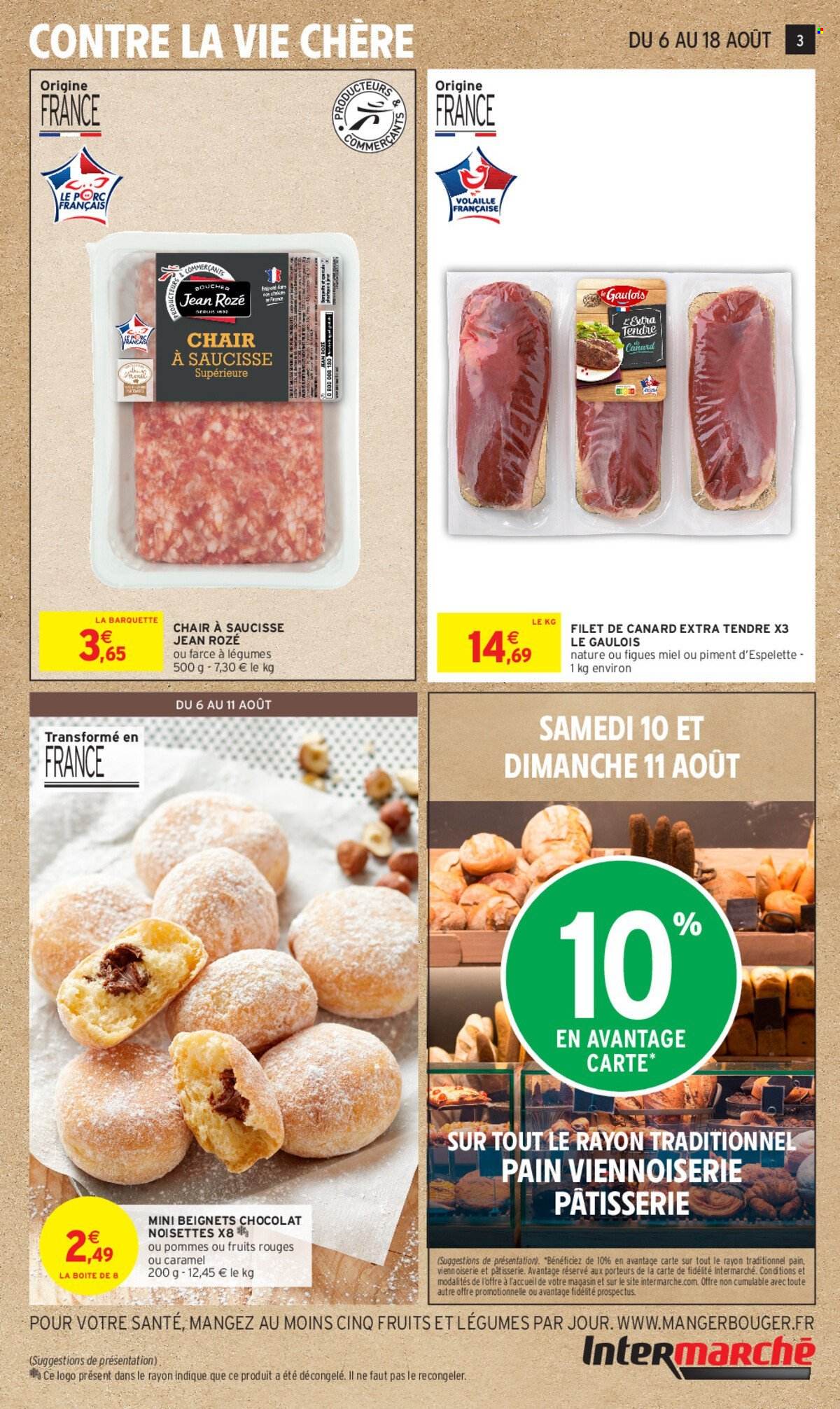 Catalogue Intermarché - 06/08/2024 - 18/08/2024. Page 3