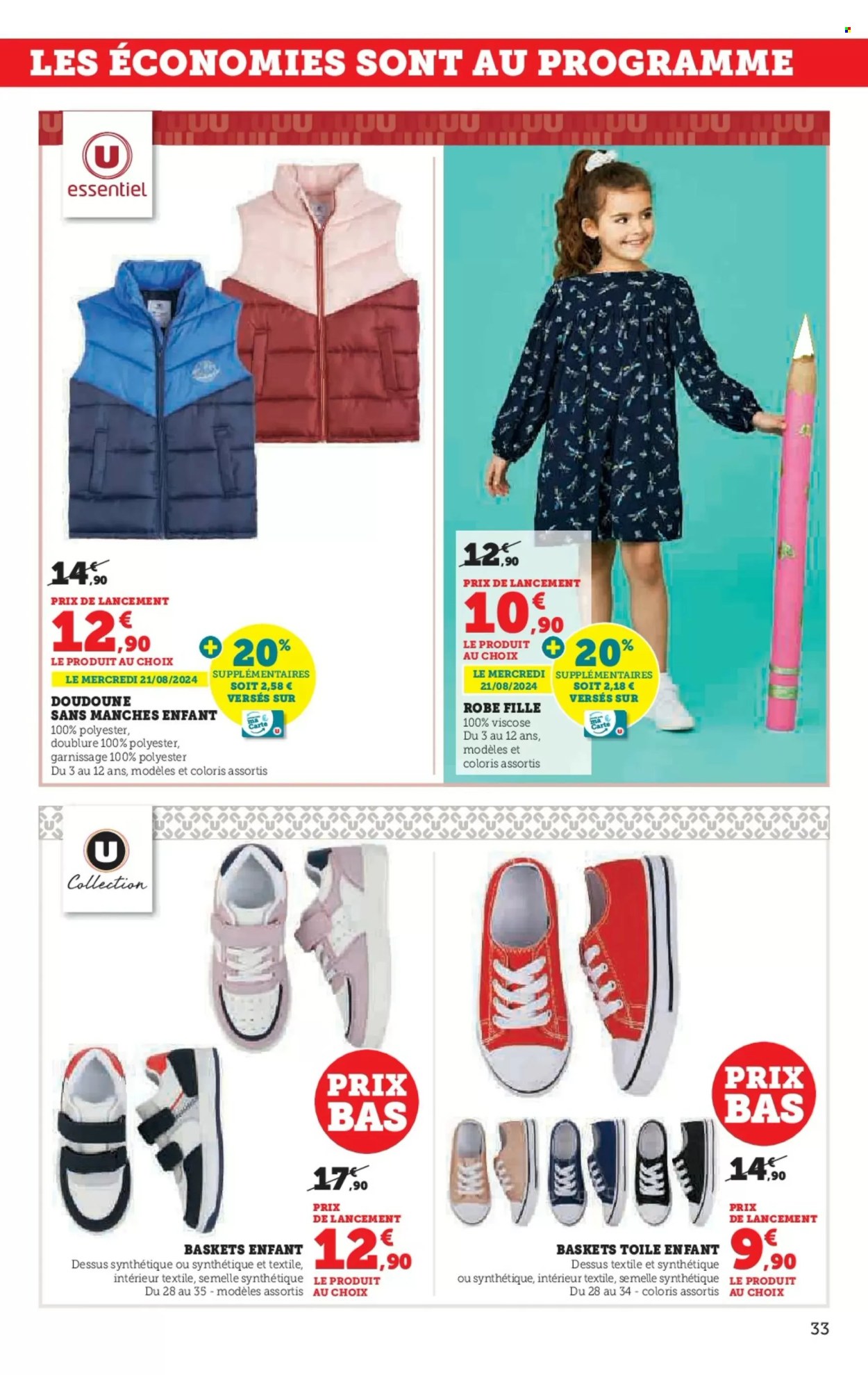 Catalogue SUPER U - 06/08/2024 - 25/08/2024. Page 33
