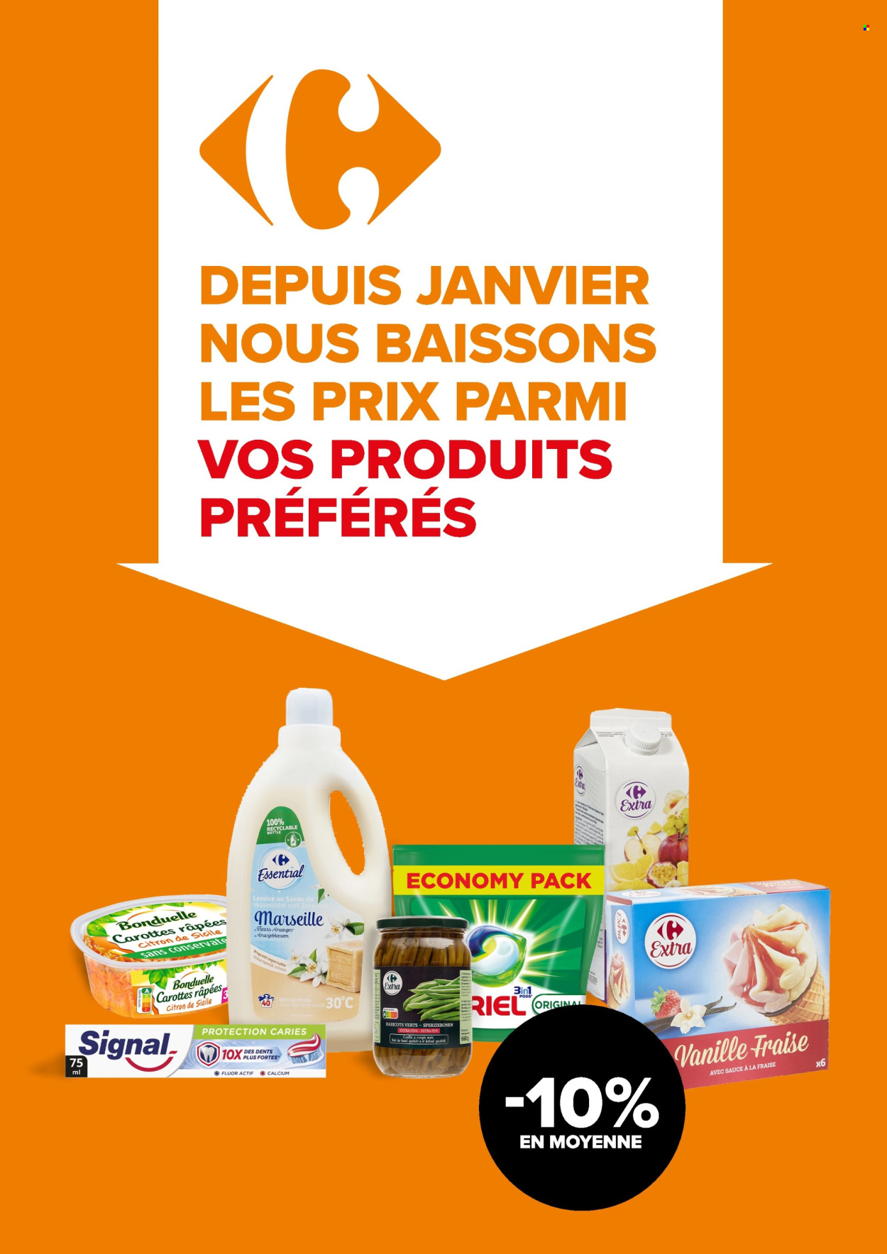 Catalogue Carrefour Market. Page 1
