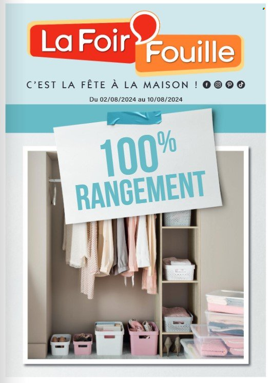 Catalogue La Foir'Fouille - 02/08/2024 - 10/08/2024. Page 1
