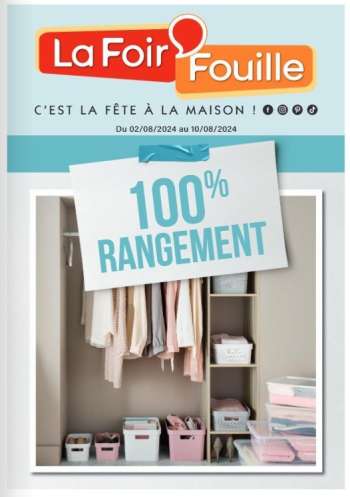 Catalogue La Foir'Fouille - 02/08/2024 - 10/08/2024.