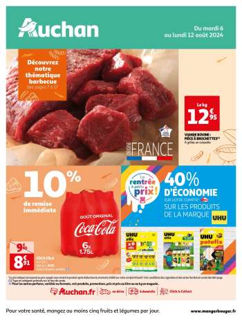 Catalogue Auchan - 06/08/2024 - 12/08/2024.