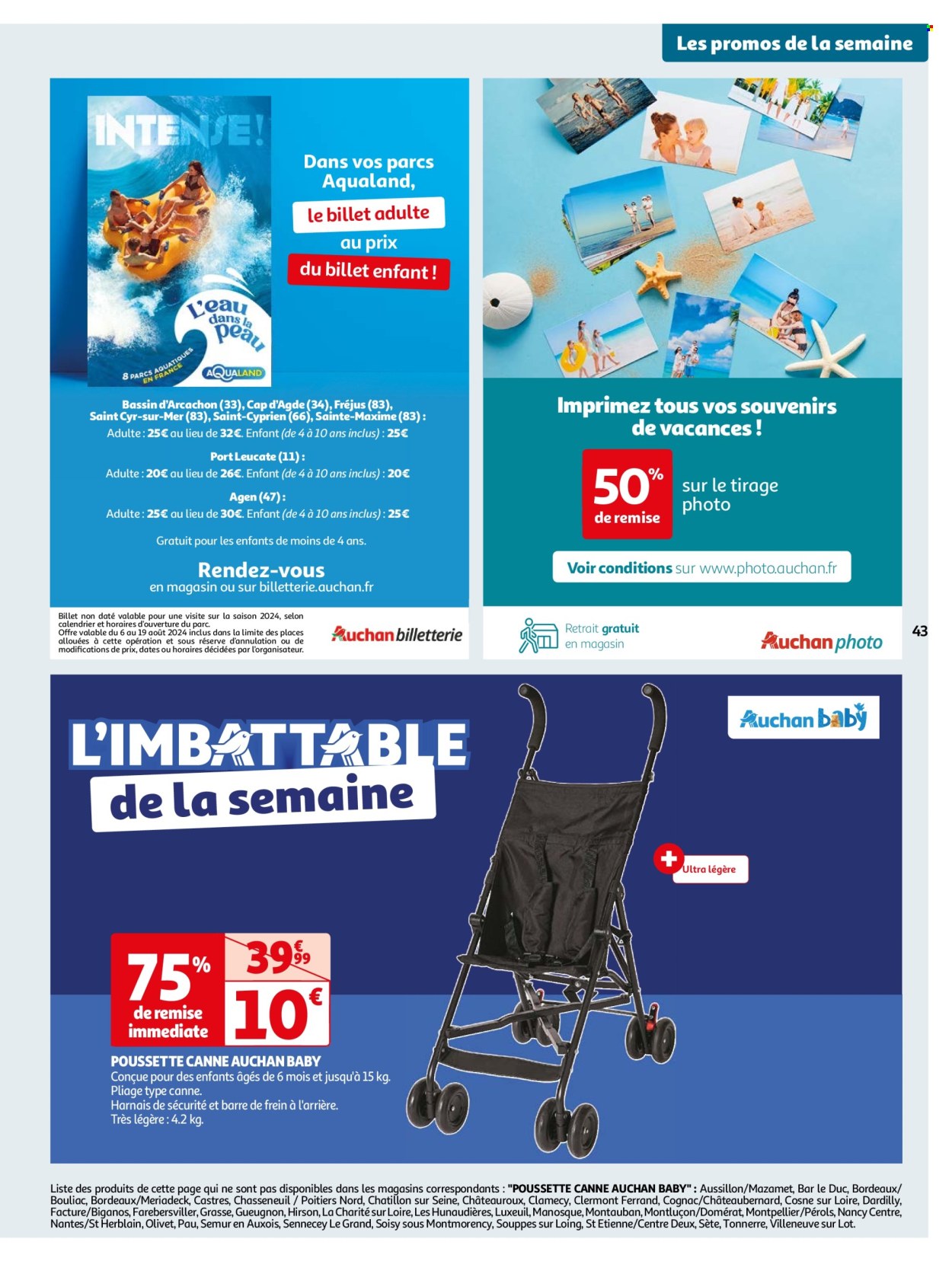 Catalogue Auchan - 06/08/2024 - 12/08/2024. Page 43