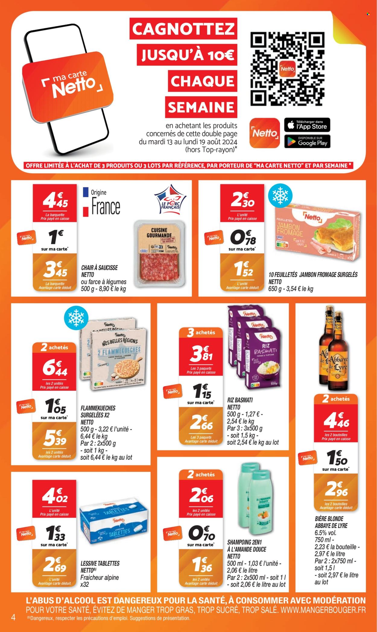 Catalogue Netto - 13/08/2024 - 19/08/2024. Page 4