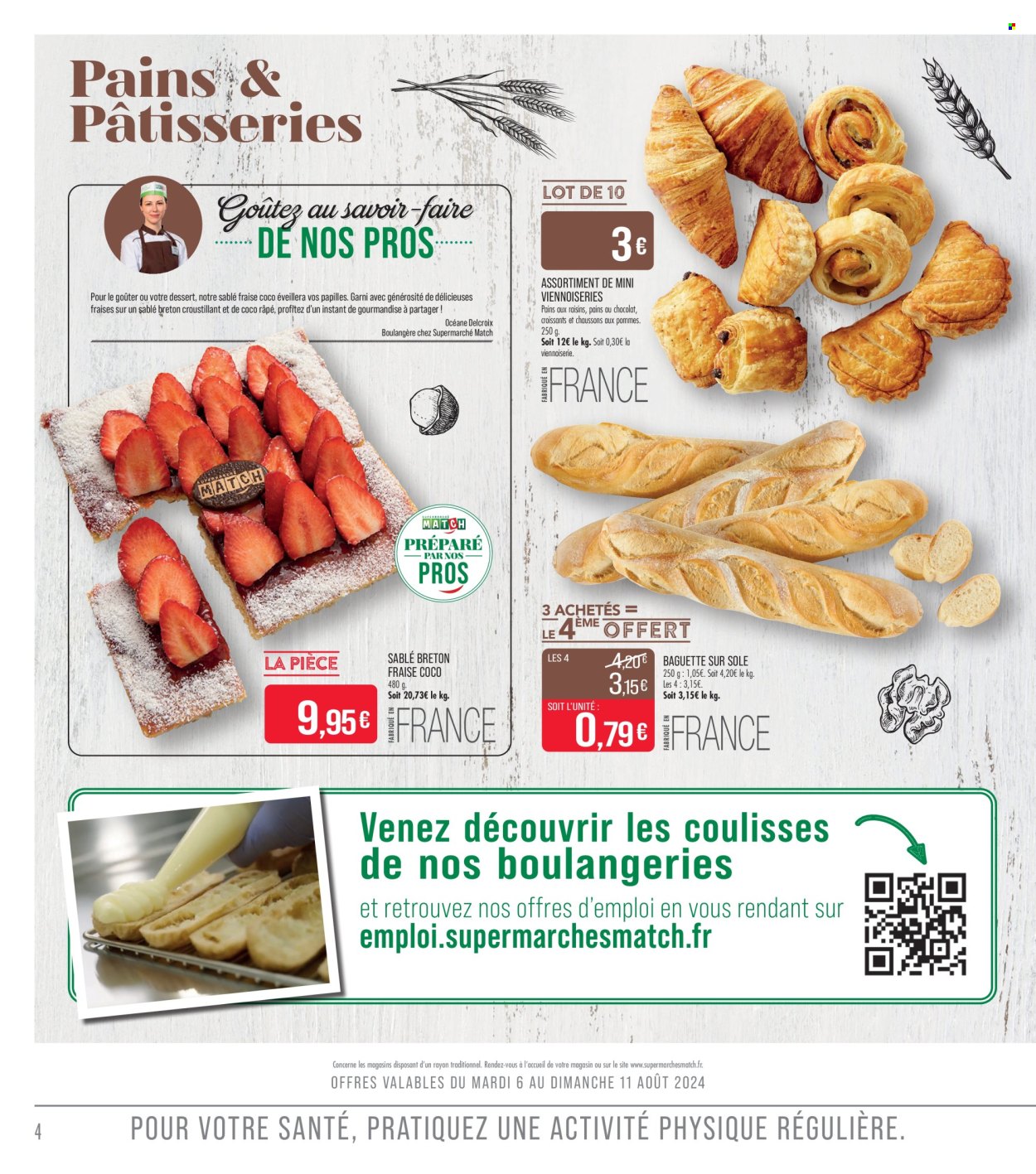Catalogue Supermarché Match - 06/08/2024 - 18/08/2024. Page 4