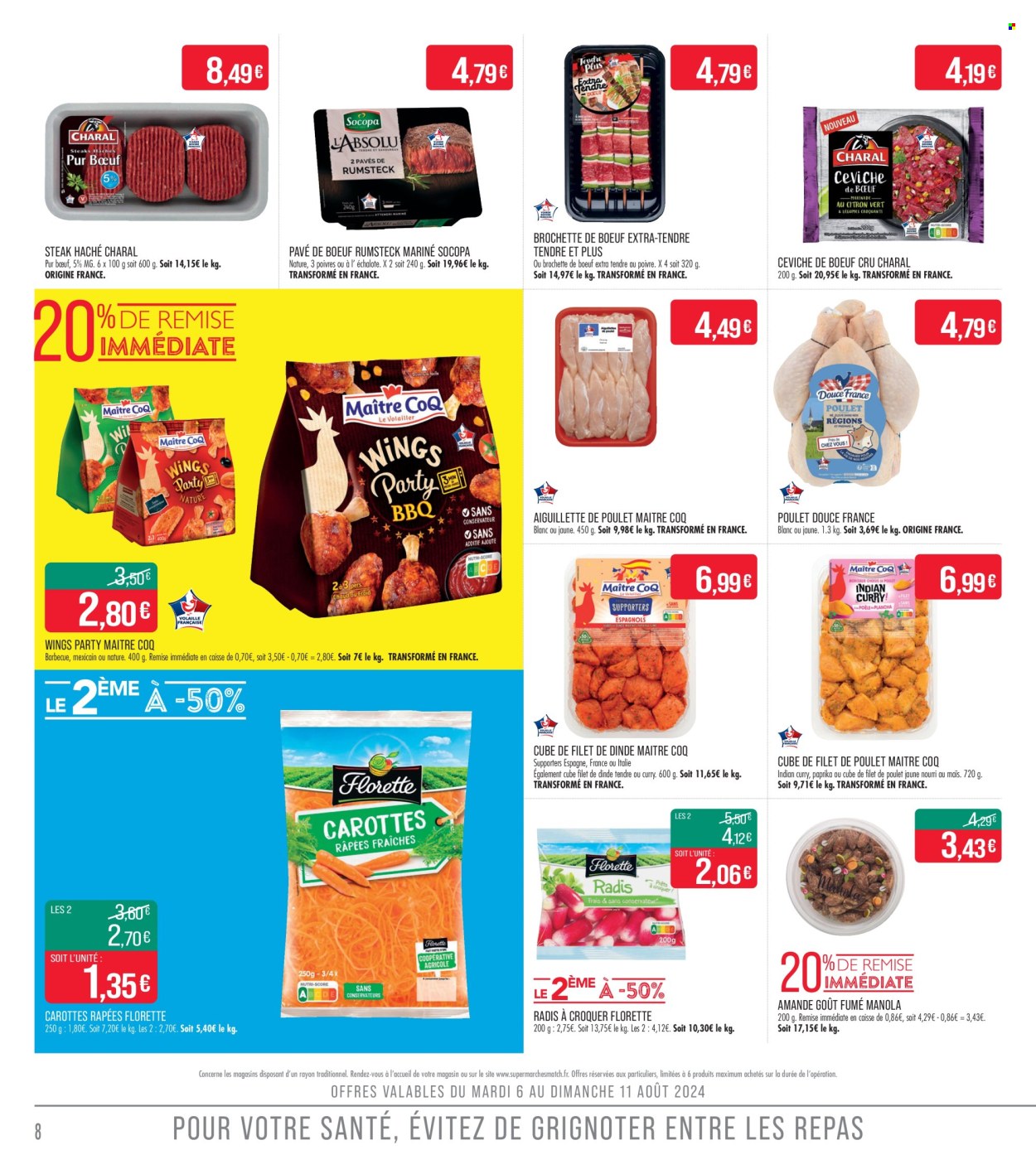 Catalogue Supermarché Match - 06/08/2024 - 18/08/2024. Page 8