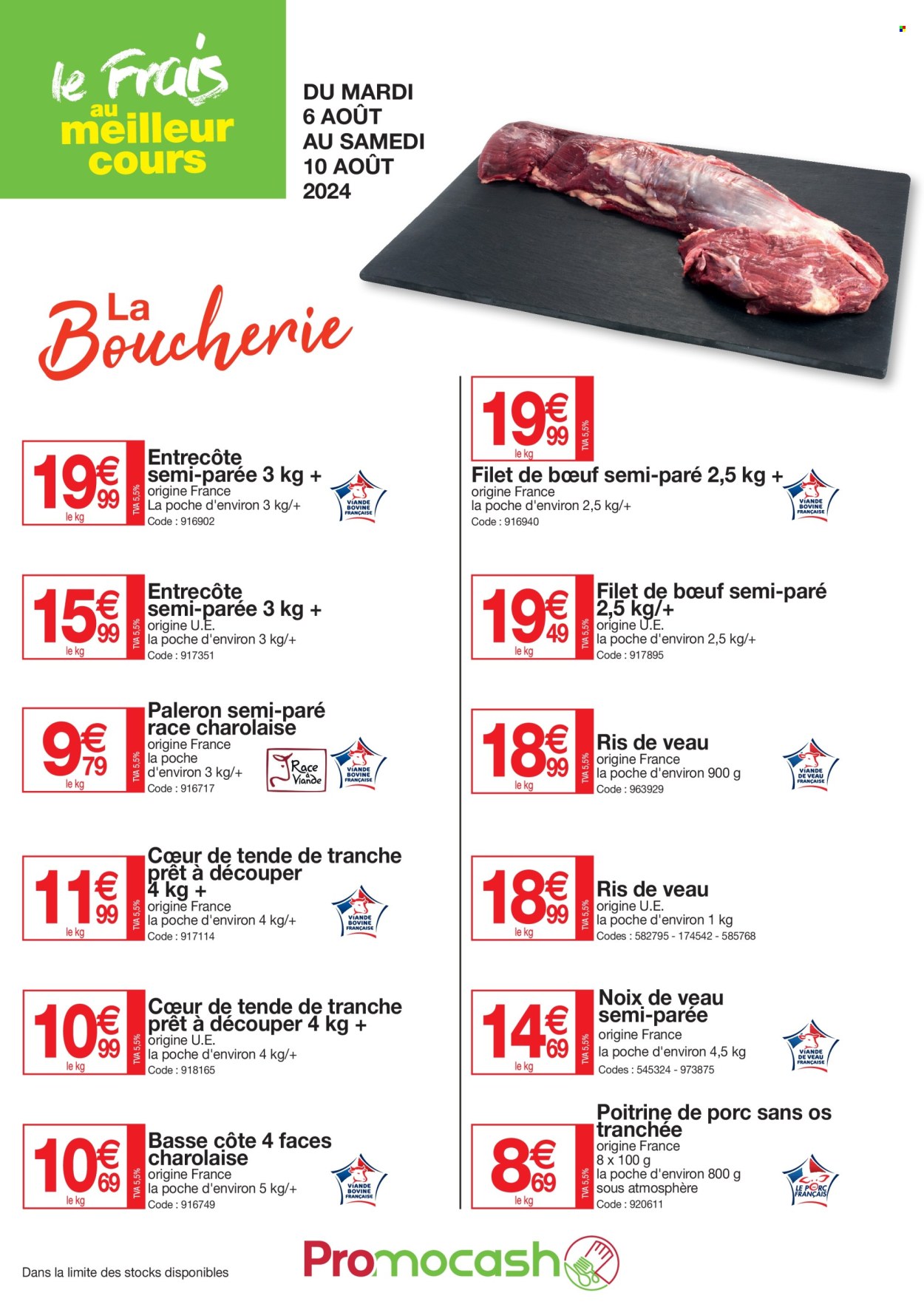 Catalogue Promocash - 06/08/2024 - 10/08/2024. Page 1