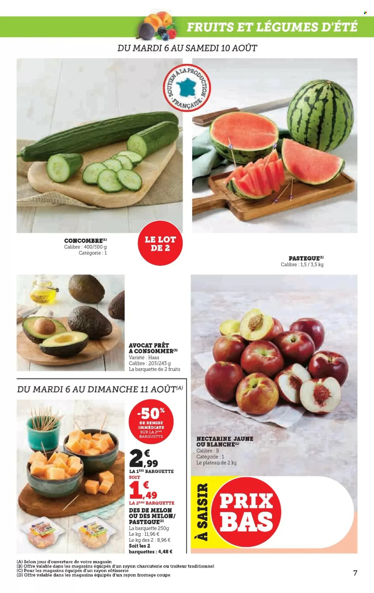 Catalogue SUPER U - 06/08/2024 - 11/08/2024. Page 7