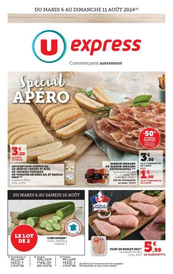 Catalogue U express - 06/08/2024 - 11/08/2024.
