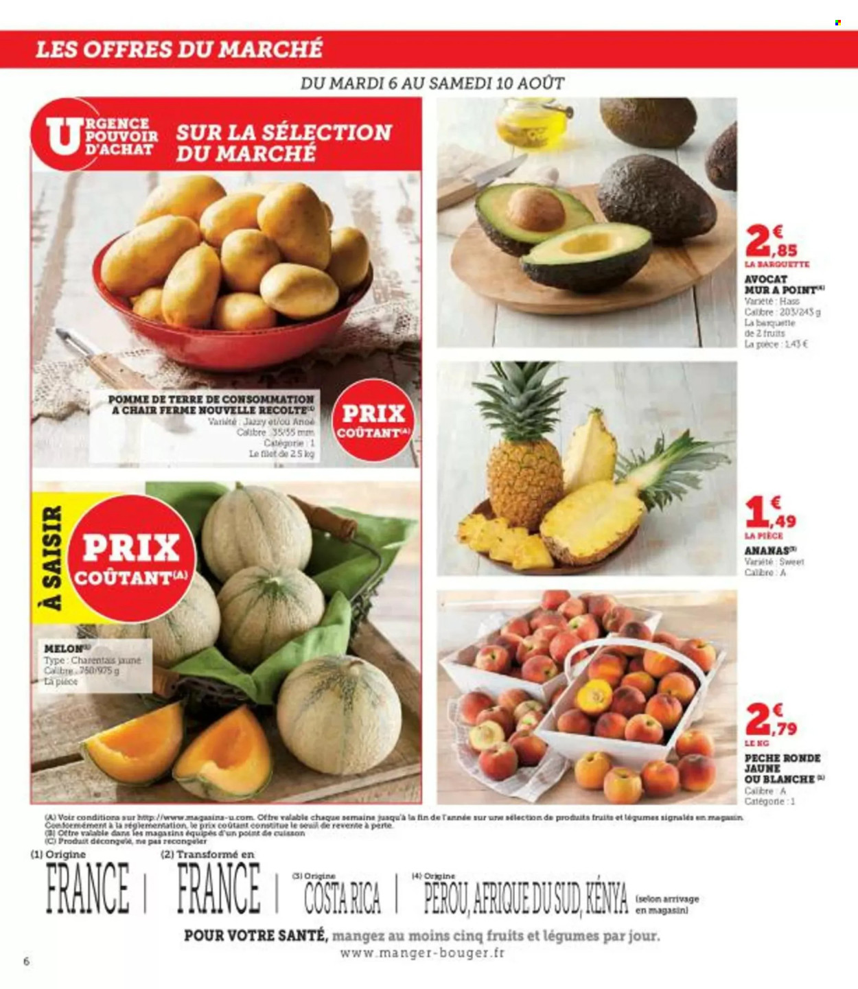 Catalogue SUPER U - 06/08/2024 - 11/08/2024. Page 6
