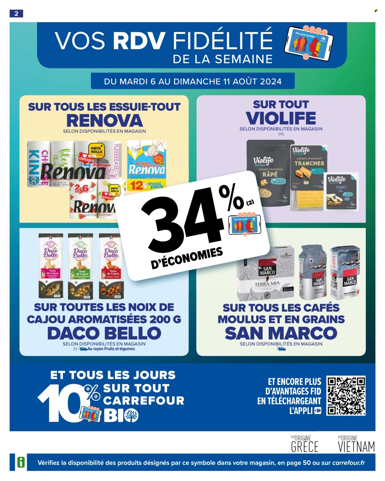 Catalogue Carrefour Hypermarchés - 06/08/2024 - 19/08/2024. Page 4