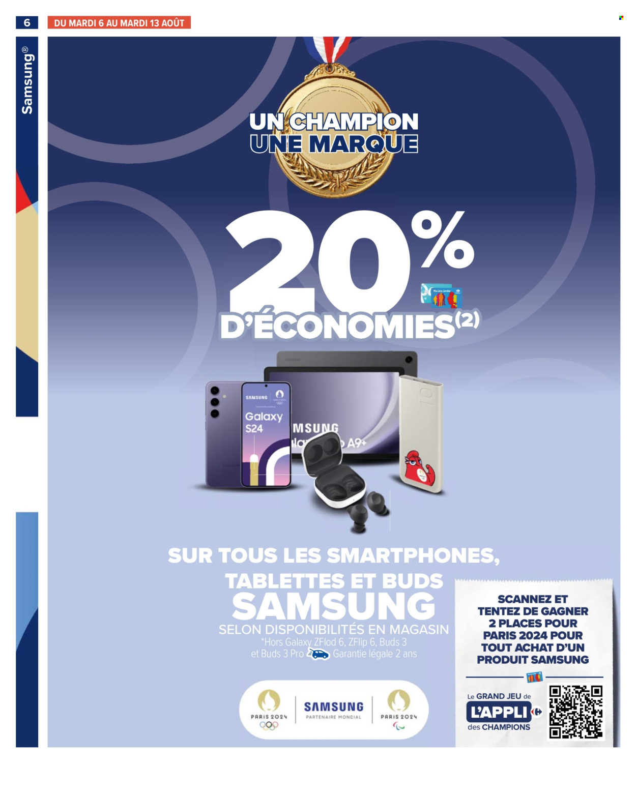 Catalogue Carrefour Hypermarchés - 06/08/2024 - 19/08/2024. Page 8