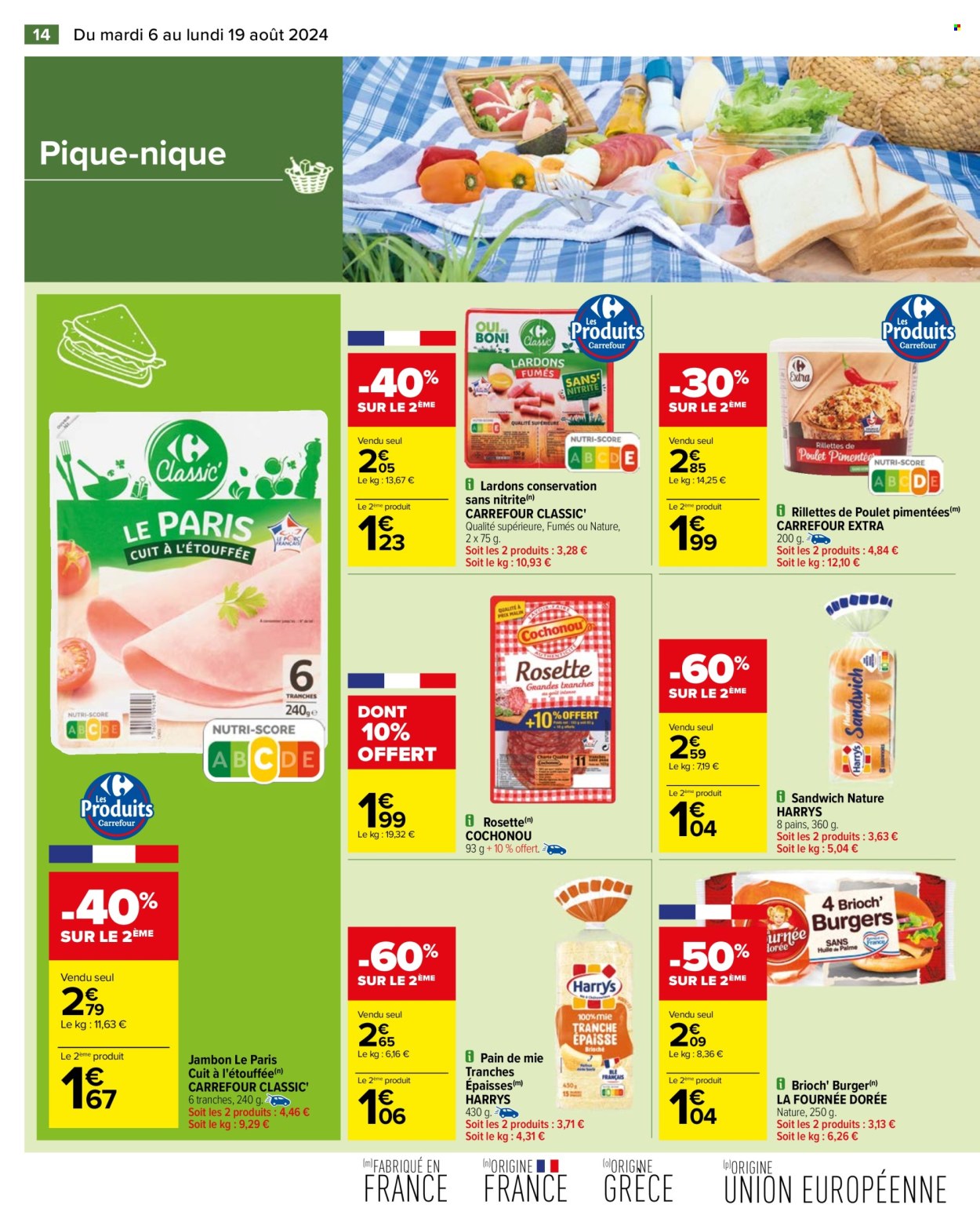 Catalogue Carrefour Hypermarchés - 06/08/2024 - 19/08/2024. Page 16