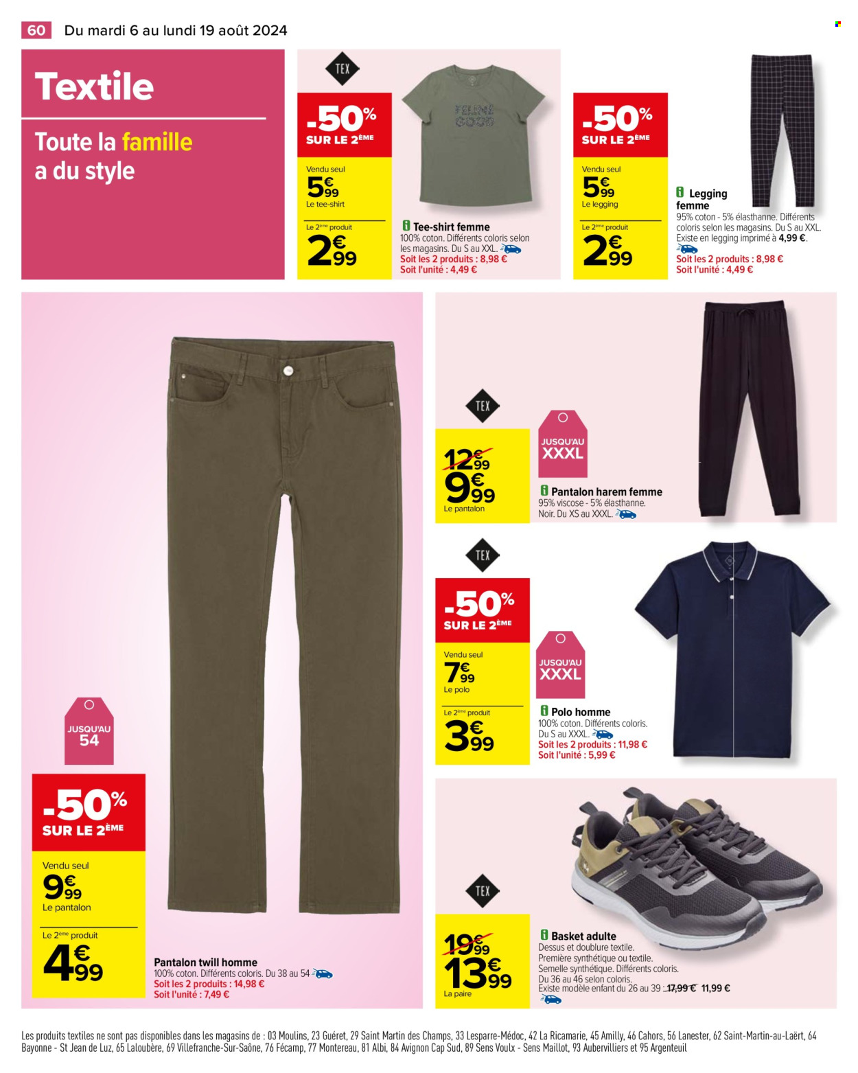 Catalogue Carrefour Hypermarchés - 06/08/2024 - 19/08/2024. Page 62