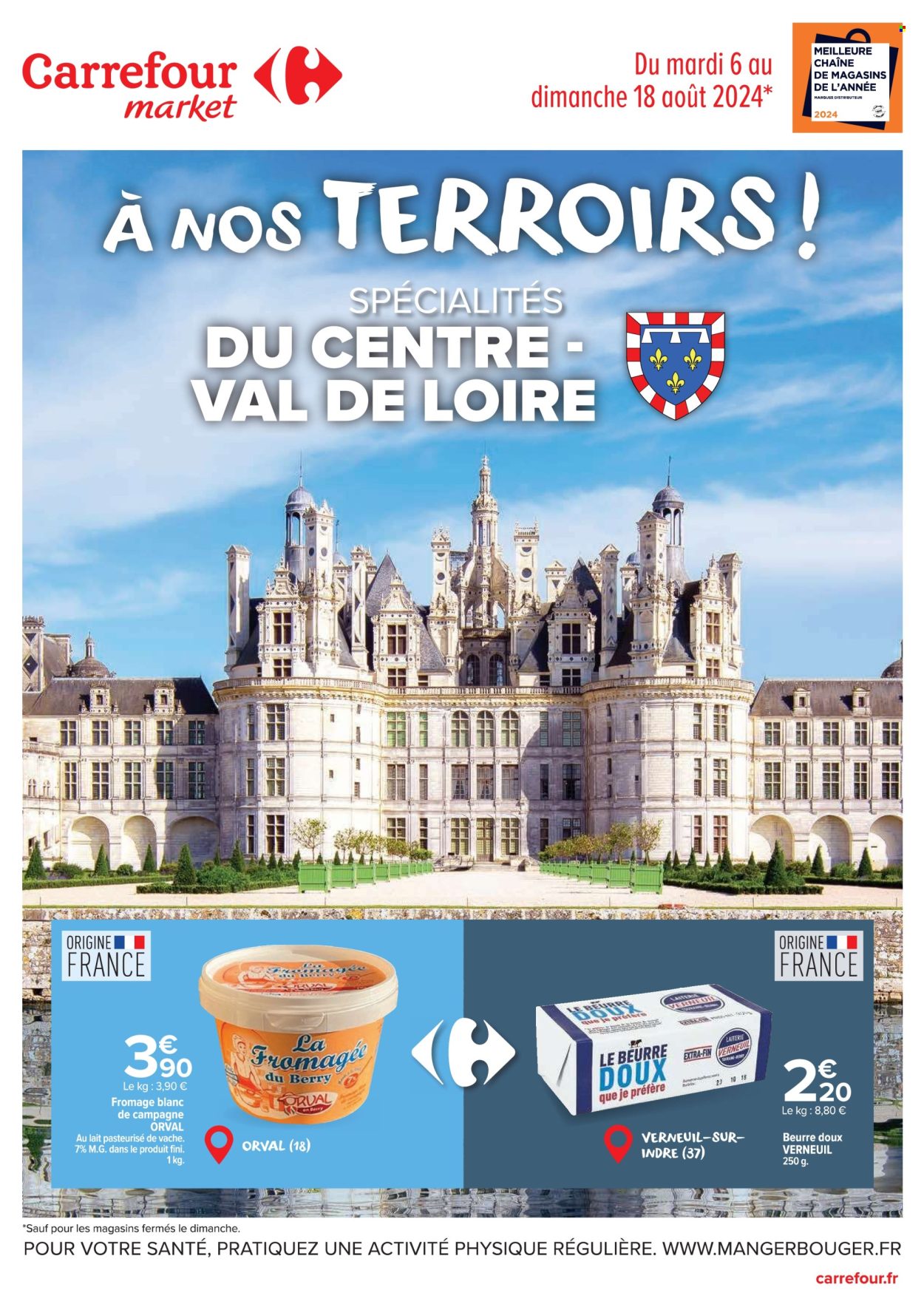Catalogue Carrefour Market - 06/08/2024 - 18/08/2024. Page 1