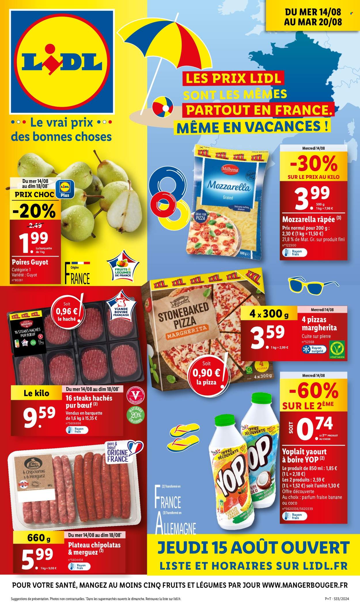 Catalogue Lidl - 14/08/2024 - 20/08/2024. Page 1