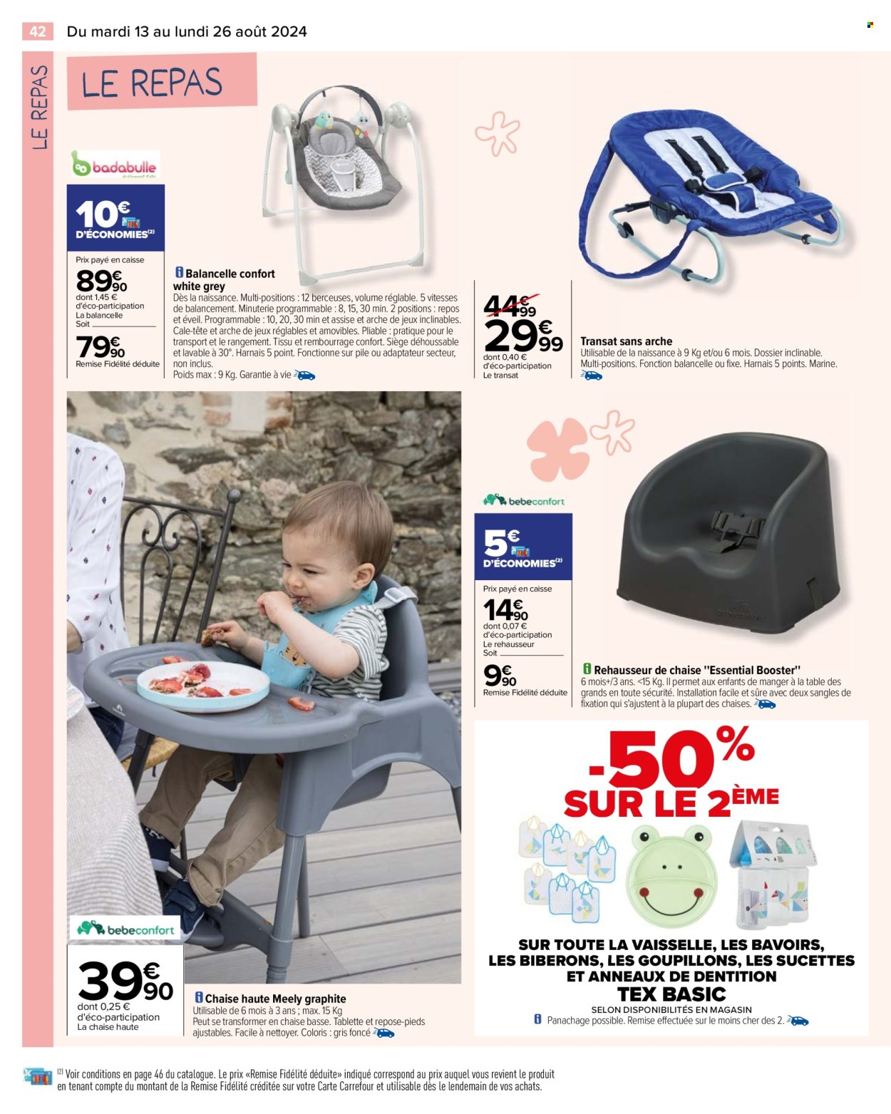 Catalogue Carrefour Hypermarchés - 13/08/2024 - 26/08/2024. Page 44