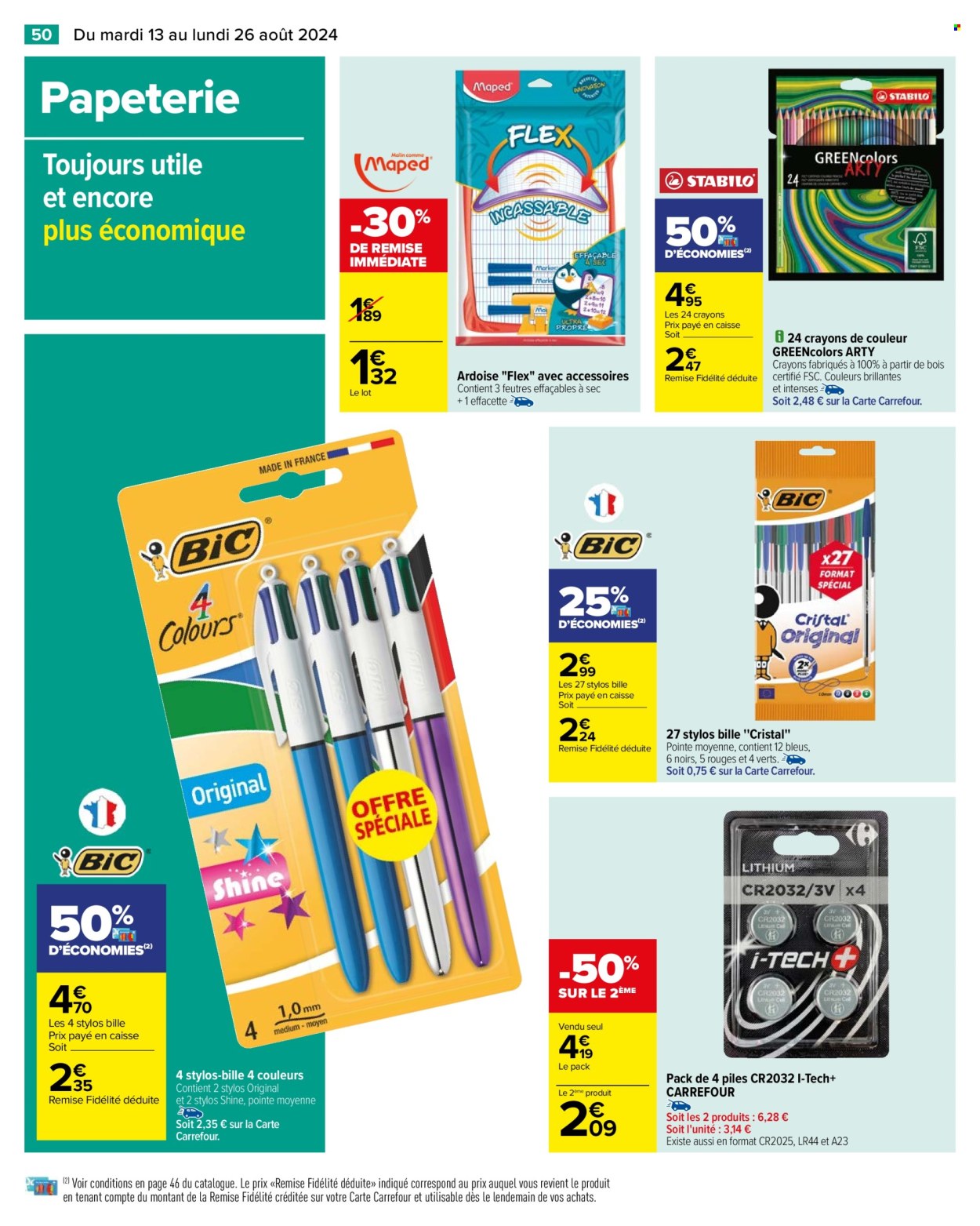 Catalogue Carrefour Hypermarchés - 13/08/2024 - 26/08/2024. Page 52