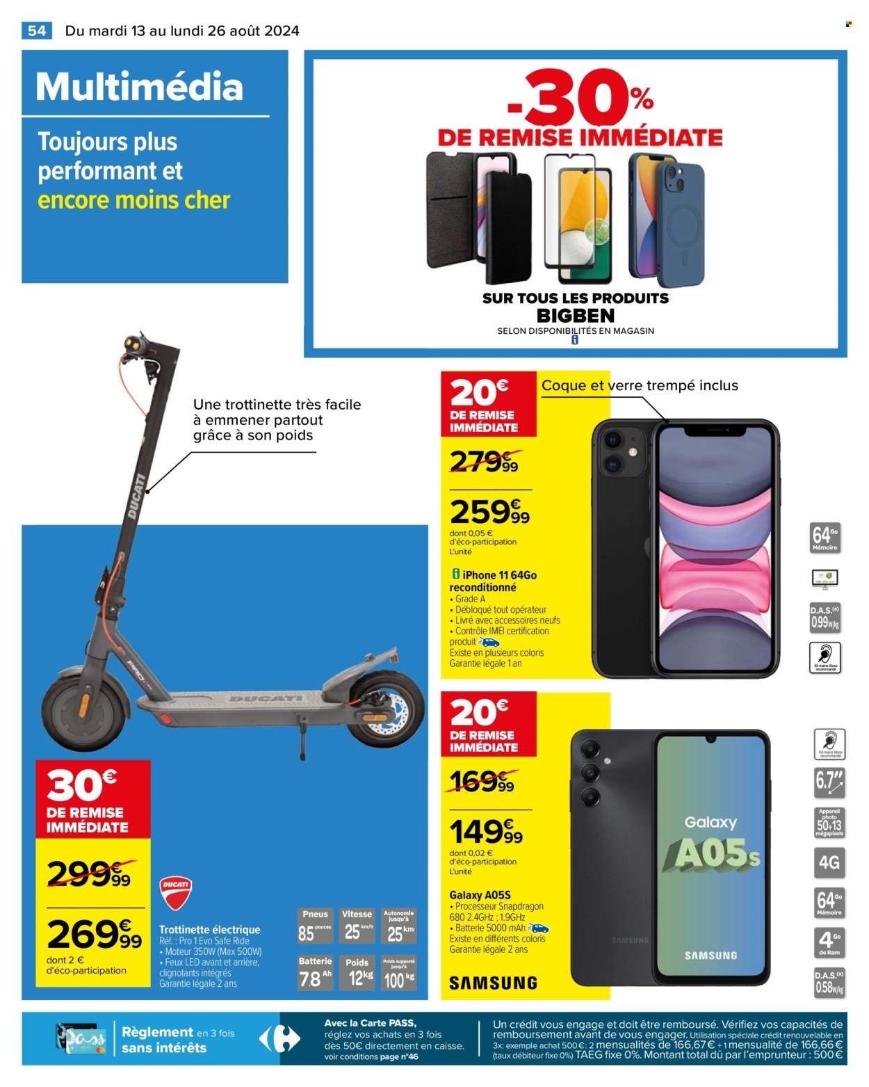 Catalogue Carrefour Hypermarchés - 13/08/2024 - 26/08/2024. Page 56
