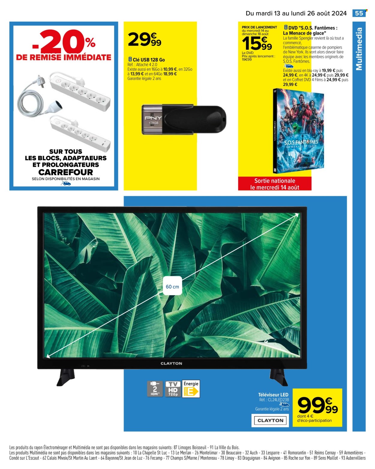 Catalogue Carrefour Hypermarchés - 13/08/2024 - 26/08/2024. Page 57